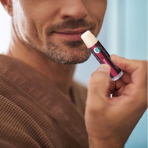 New 4 Pack Organic Best Lip Balm Repair Chapstick for Dry Cracked Lips Cherry - Picture 7 of 7